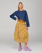 Guru Skirt Izumi Mustard Skirts Boom Shankar