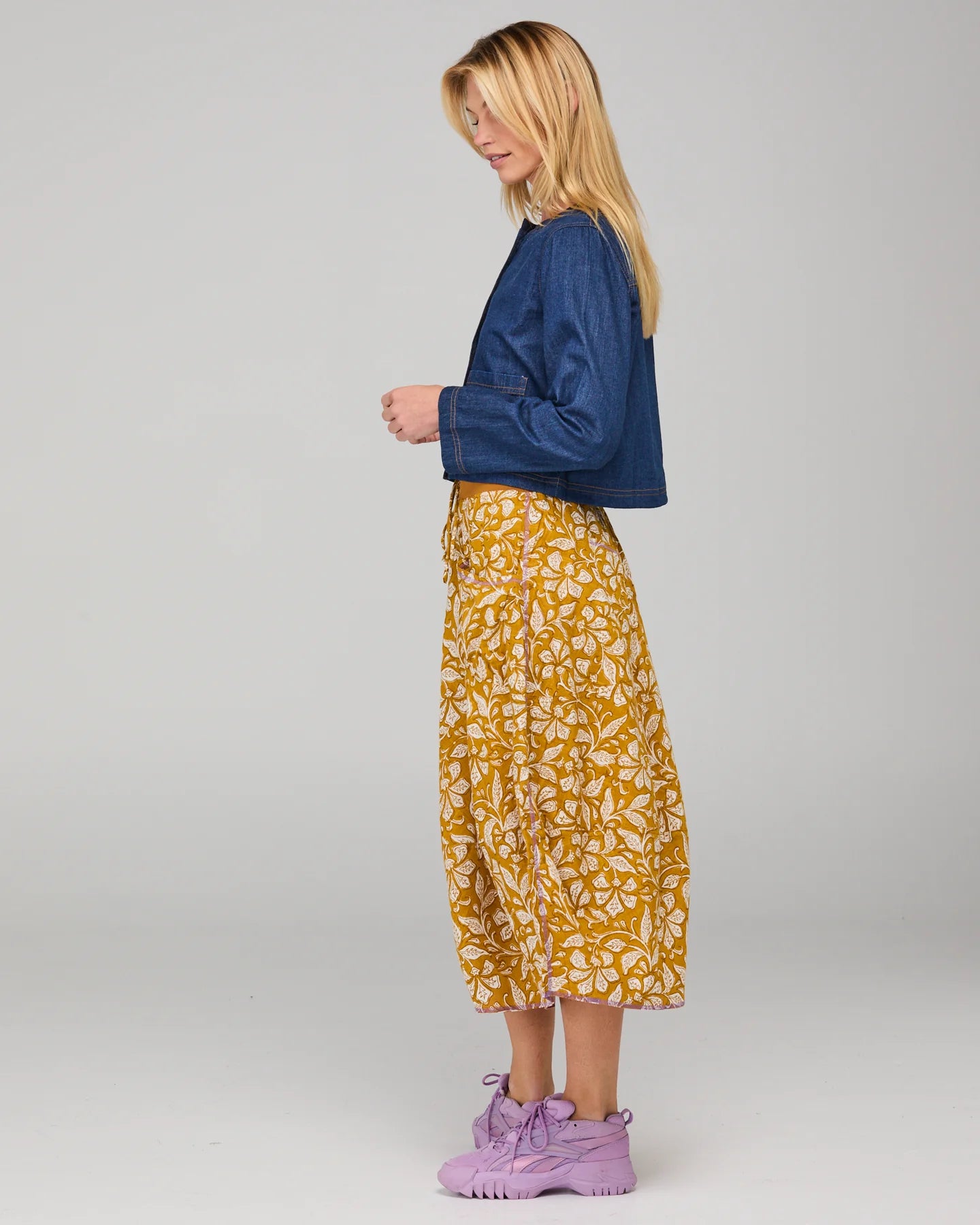 Guru Skirt Izumi Mustard Skirts Boom Shankar