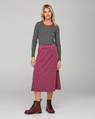 Bellissimo L/S Top Stripe Khaki/Navy Tops Boom Shankar