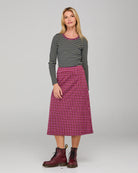 Bellissimo L/S Top Stripe Khaki/Navy Tops Boom Shankar