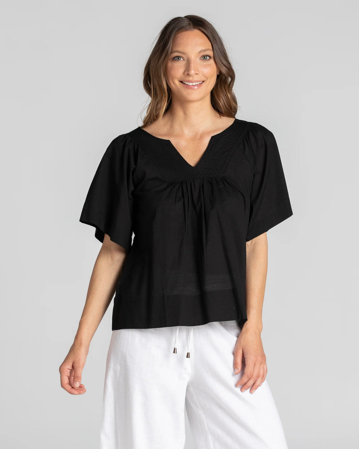 Freya Top Basic Black Tops Boom Shankar