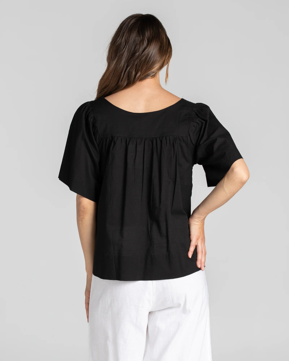 Freya Top Basic Black Tops Boom Shankar