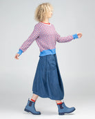 Guru Skirt Mid Wash Denim Skirts Boom Shankar