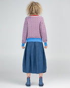 Guru Skirt Mid Wash Denim Skirts Boom Shankar