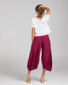 Boom Shankar Guru Pant - Deep Magenta Bottoms Boom Shankar