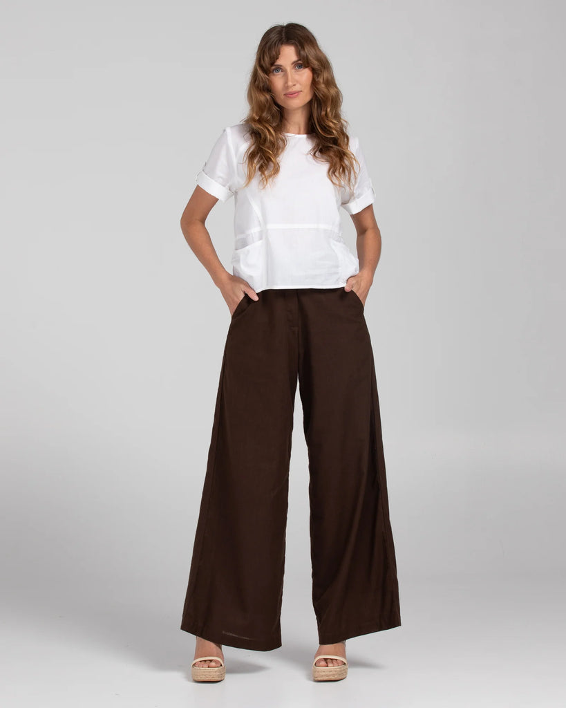 Guru Top Basic White Tops Boom Shankar