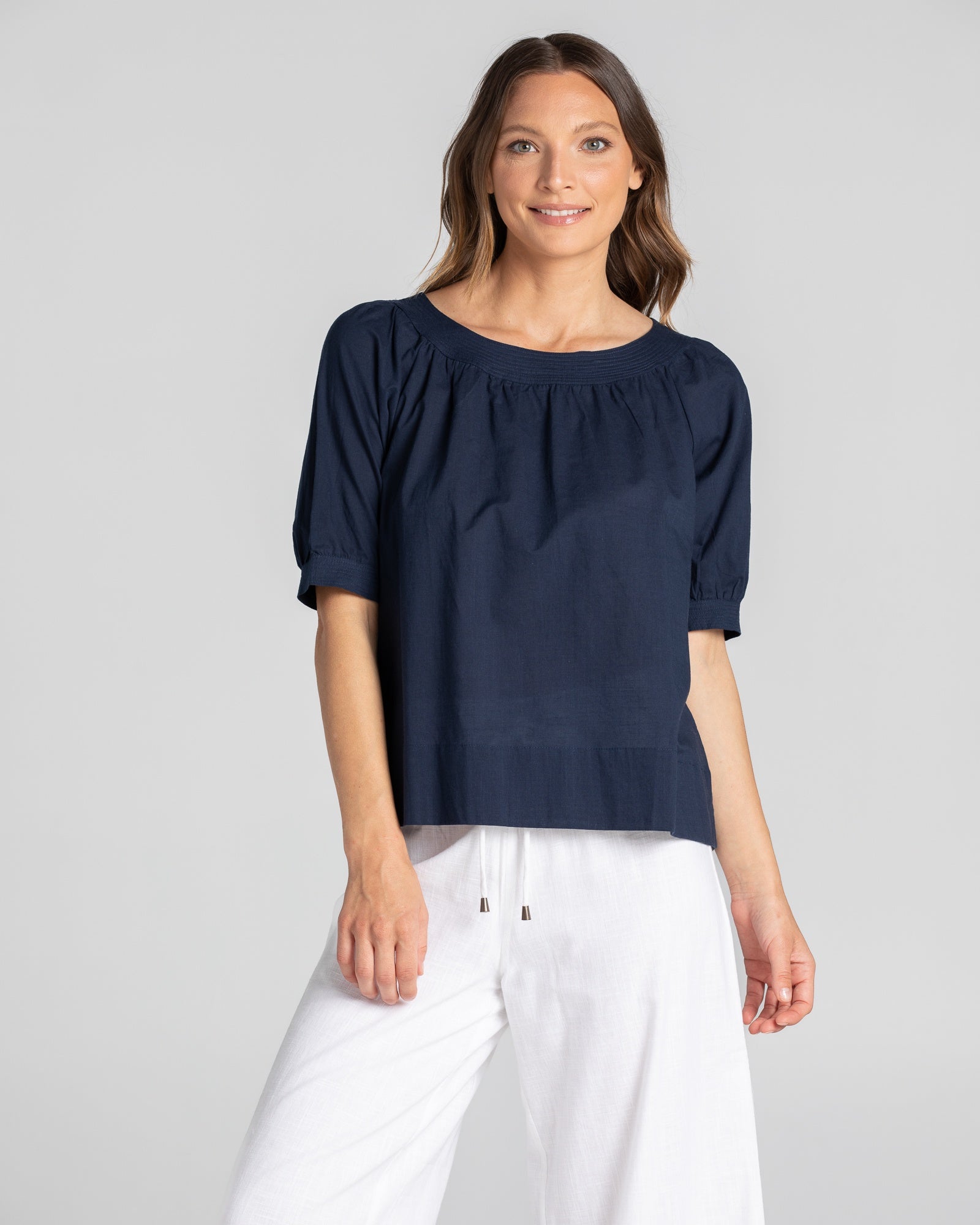 Bliss Top Basic Navy - Global Free Style