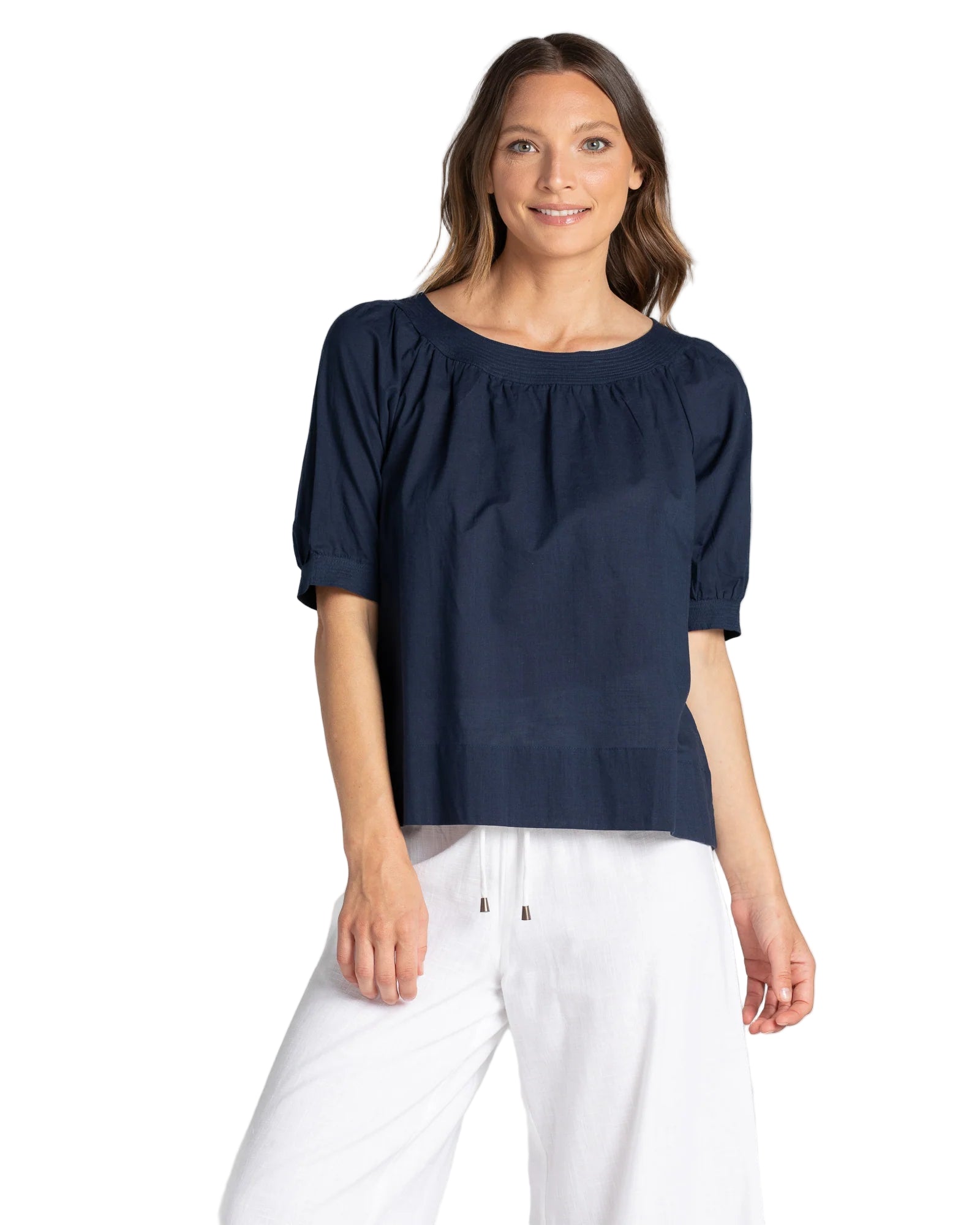 Bliss Top Basic Navy Tops Boom Shankar 6