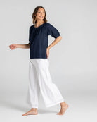 Bliss Top Basic Navy Tops Boom Shankar