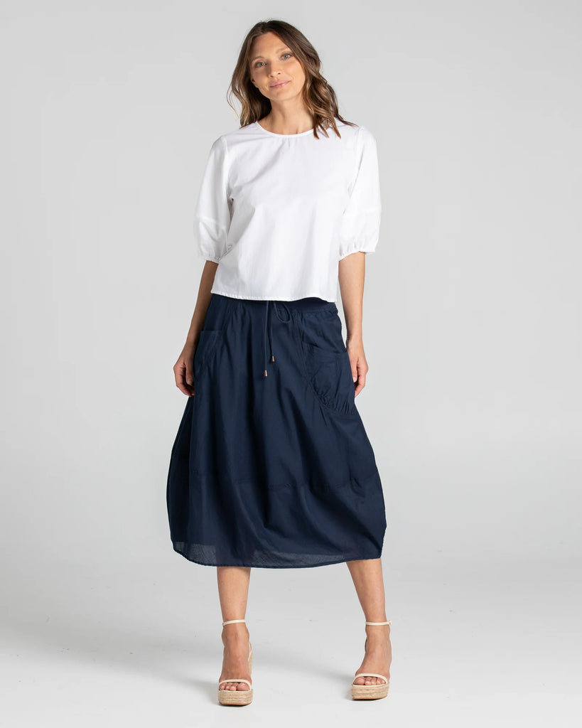 Guru Skirt Navy Skirts Boom Shankar   