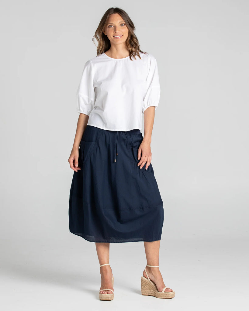 Guru Skirt Navy Skirts Boom Shankar   