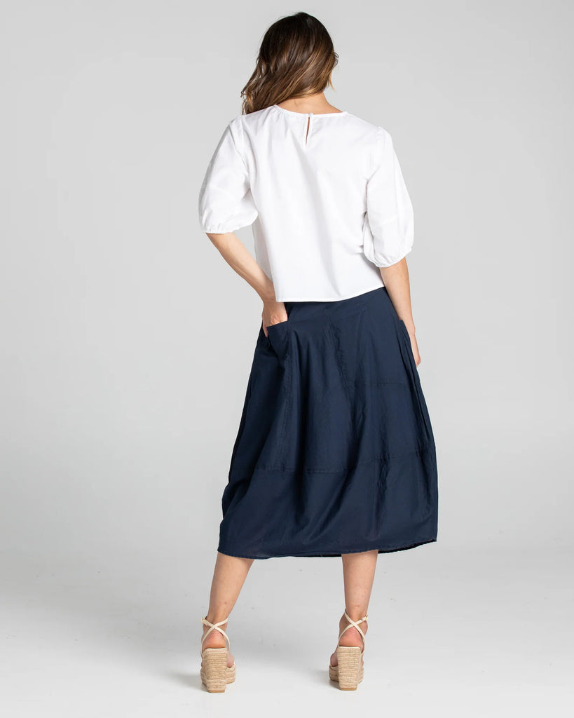 Guru Skirt Navy Skirts Boom Shankar   