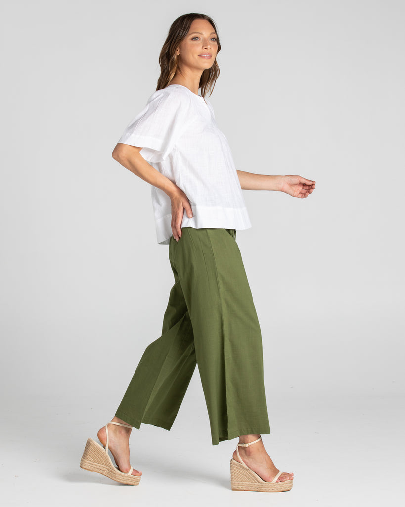 Ria Pant Basic Khaki Bottoms Boom Shankar   