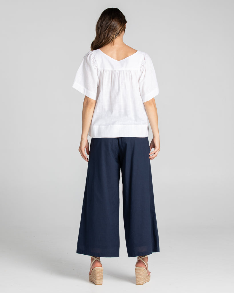 Ria Pant Basic Navy Bottoms Boom Shankar   