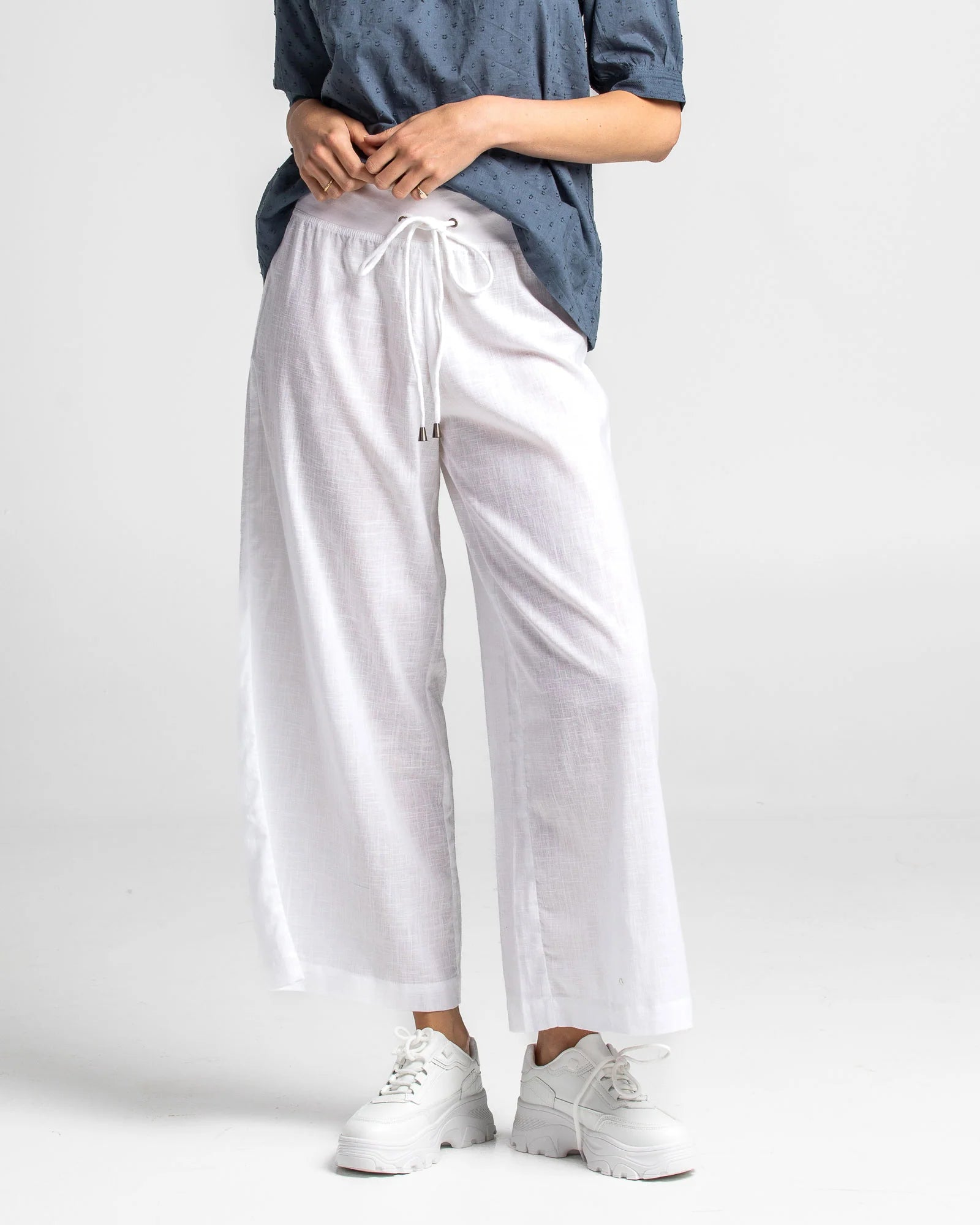 Ria Pant Basic White Bottoms Boom Shankar
