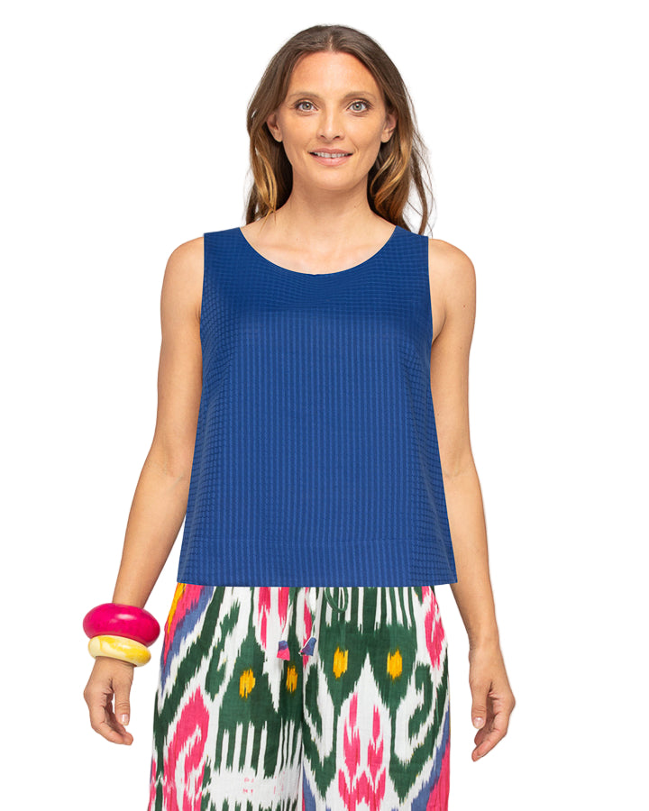 Hara Top Blu Tops Boom Shankar XS(6-8)