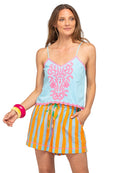 Ahana Singlet Sky Blue Tops Boom Shankar XS(6-8)