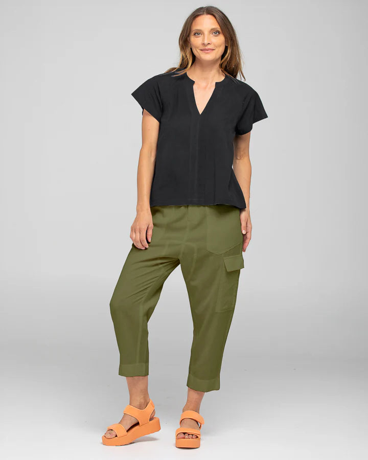 Molly Cargo Pant Khaki Bottoms Boom Shankar