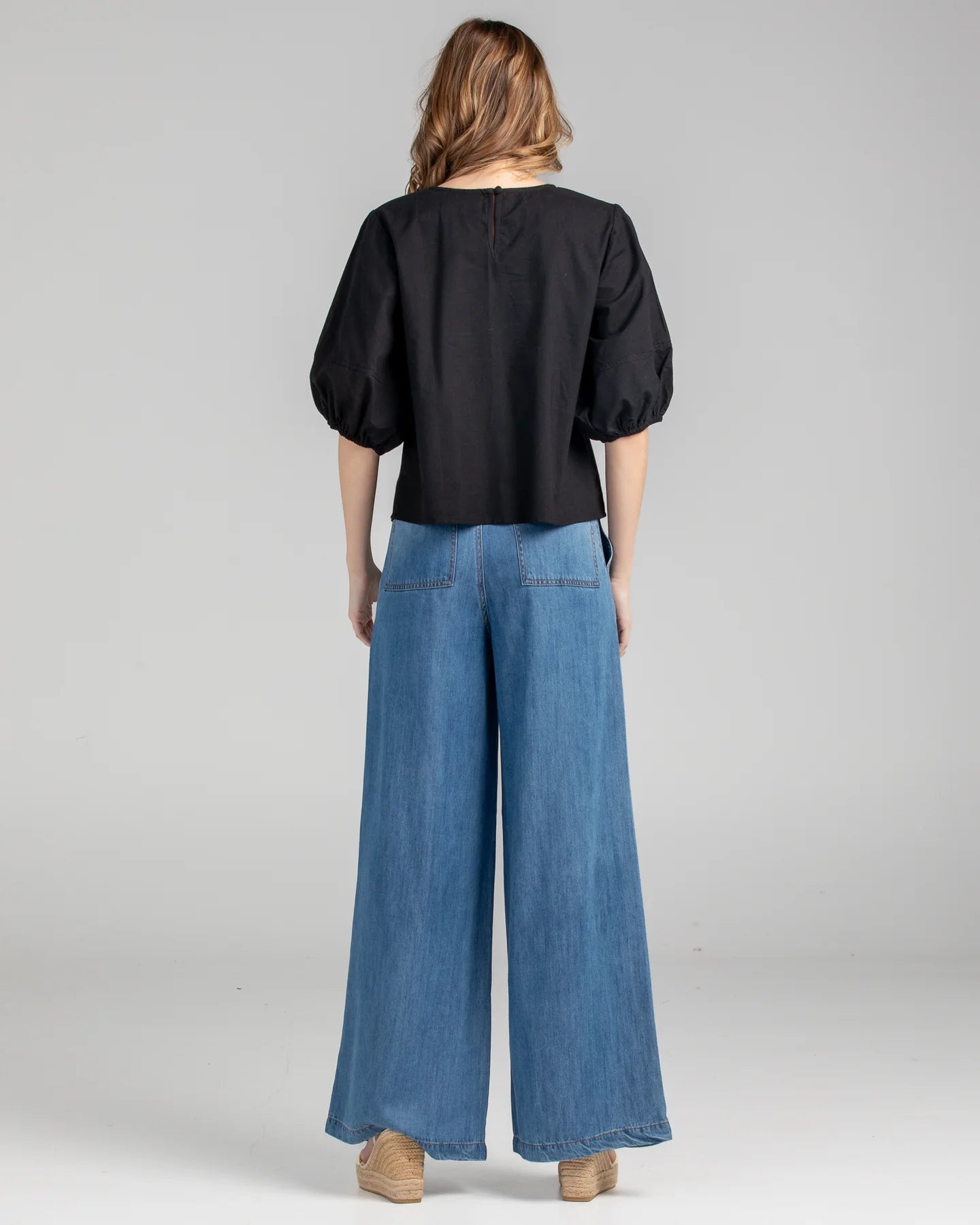 Ava Top Basic Black Tops Boom Shankar