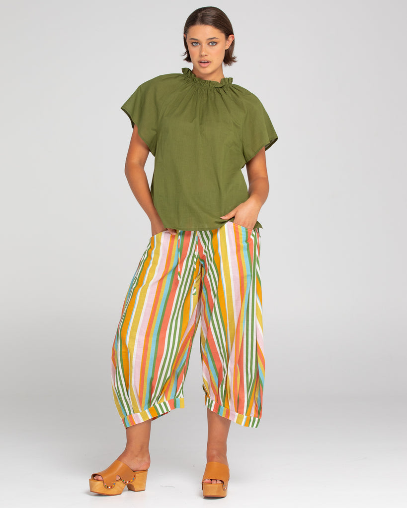 Guru Pant Ailana Stripe Bottoms Boom Shankar   