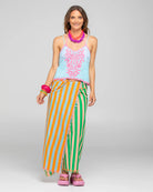 Ahana Singlet Sky Blue Tops Boom Shankar