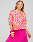 Ava Top Naples Pomodoro Tops Boom Shankar