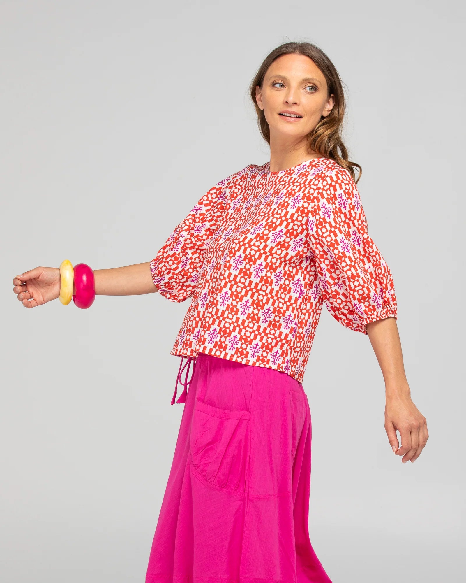 Ava Top Naples Pomodoro Tops Boom Shankar