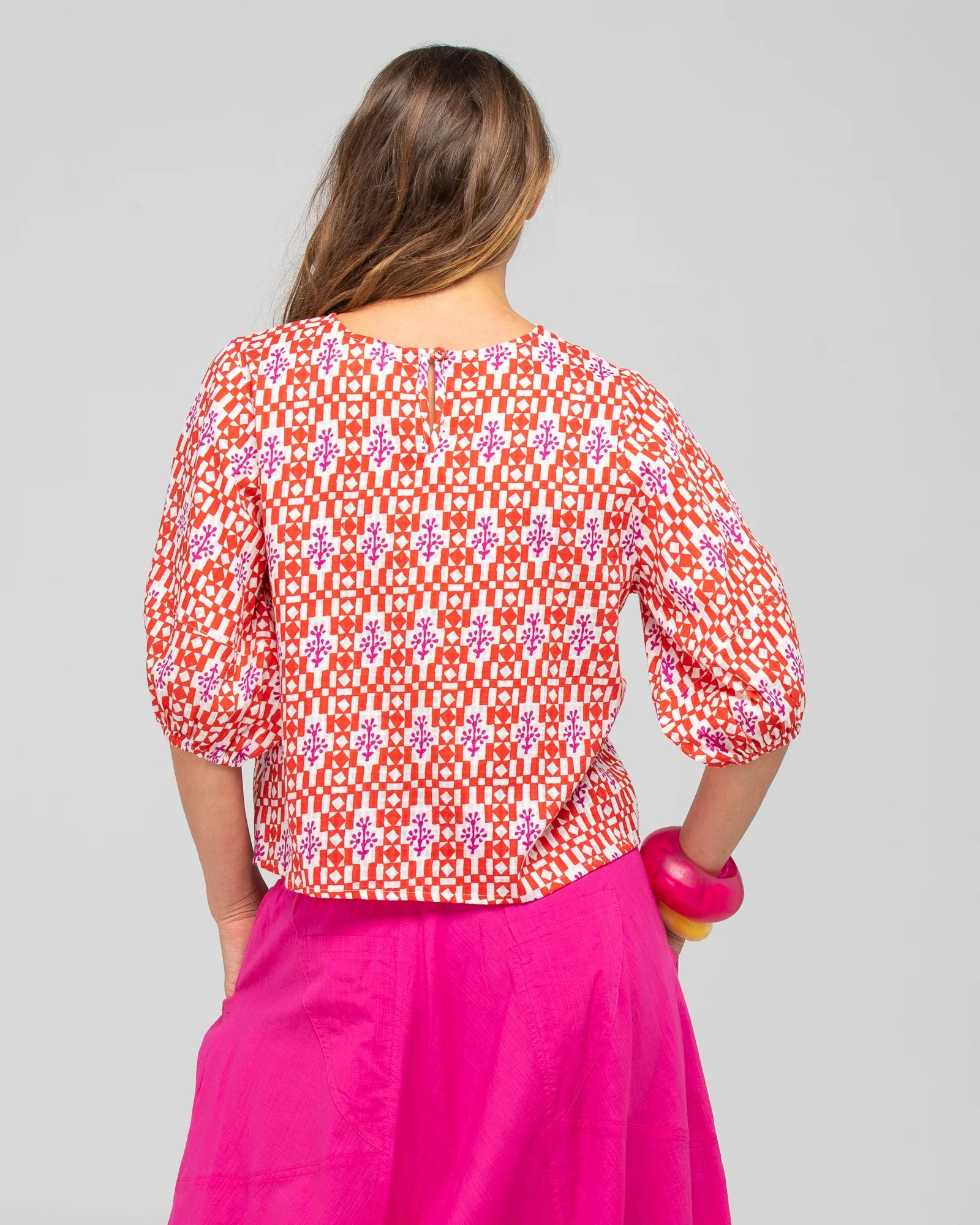 Ava Top Naples Pomodoro Tops Boom Shankar