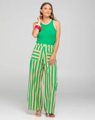 Sana Pant Capri Peach Bottoms Boom Shankar