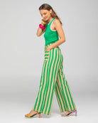 Sana Pant Capri Peach Bottoms Boom Shankar