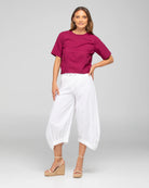 Guru Top Basic Magenta Tops Boom Shankar