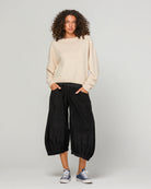 Cord Guru Pant Black Bottoms Boom Shankar