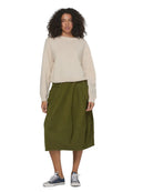 Cord Guru Skirt Olive Green Skirts Boom Shankar 6