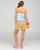 Ahana Singlet Sky Blue Tops Boom Shankar