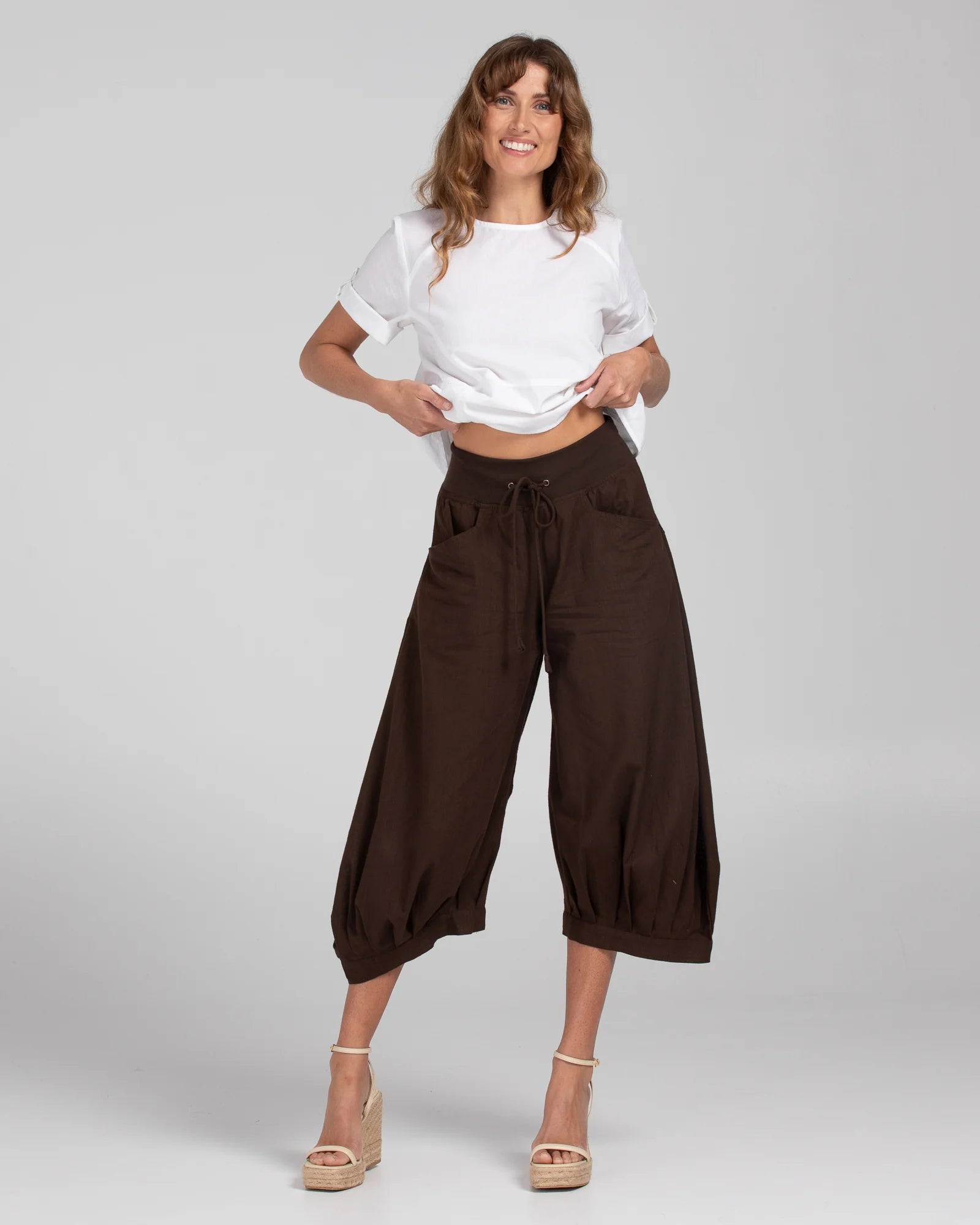 Boom Shankar Guru Pant - Ground Coffee Bottoms Boom Shankar   