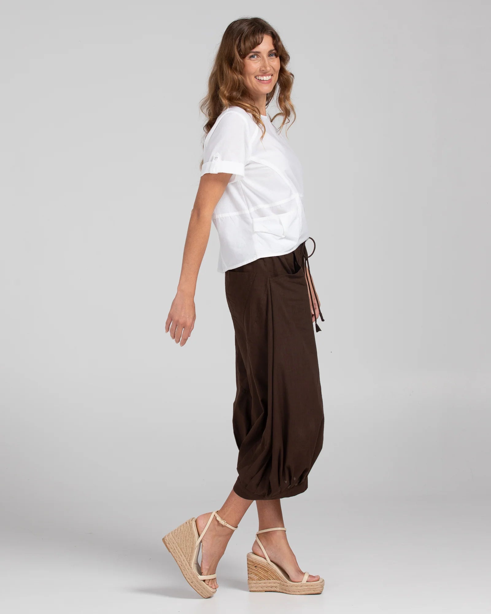 Boom Shankar Guru Pant - Ground Coffee Bottoms Boom Shankar   