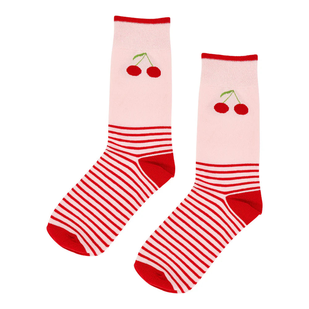 Boxed Socks Cherry Bomb Socks Annabel Trends