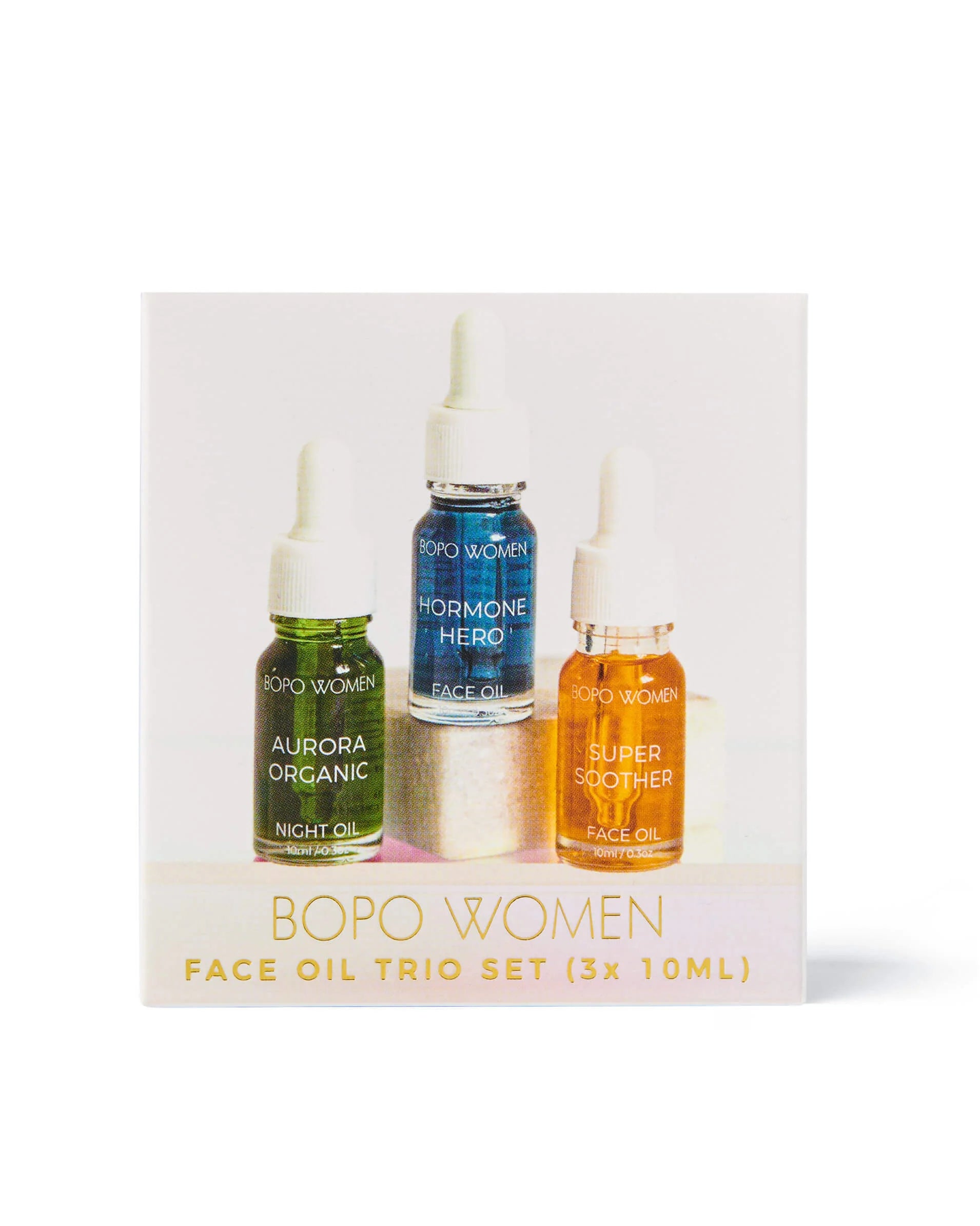 Mini Face Oil Trio Body Bopo Women