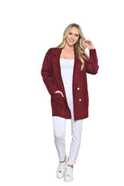 Button Cardigan Plum Jackets New u Collection SM(6-10)