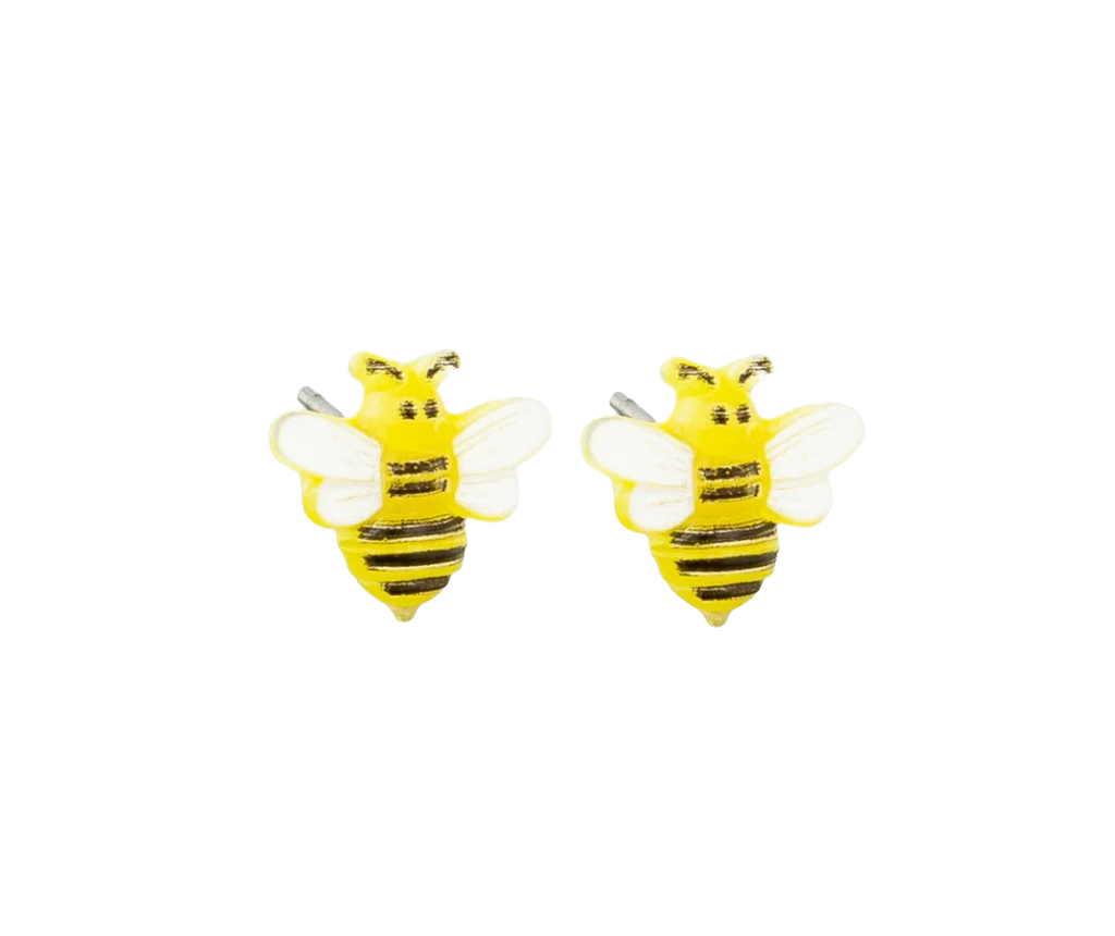 Buzz the Bee Studs Earrings Tiger Tree   