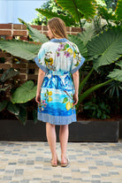 Lemon Breeze Shirt Dress Blue Coast Dresses Boho