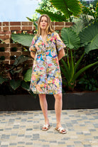 Shepherd Shirt Dress Multi Floral Dresses Boho