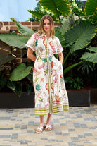 Oceanic Midi Dress Sea World - Global Free Style