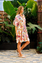Ana Dress Multi Print Dresses Boho