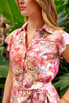 Jazmin Dress Pink Floral Dresses Boho