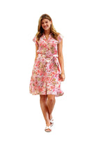 Jazmin Dress Pink Floral Dresses Boho S(8-10)