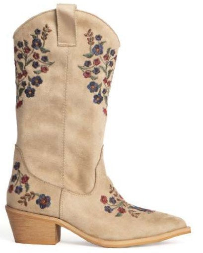 Arena Cowgirl Boots Camel - Global Free Style