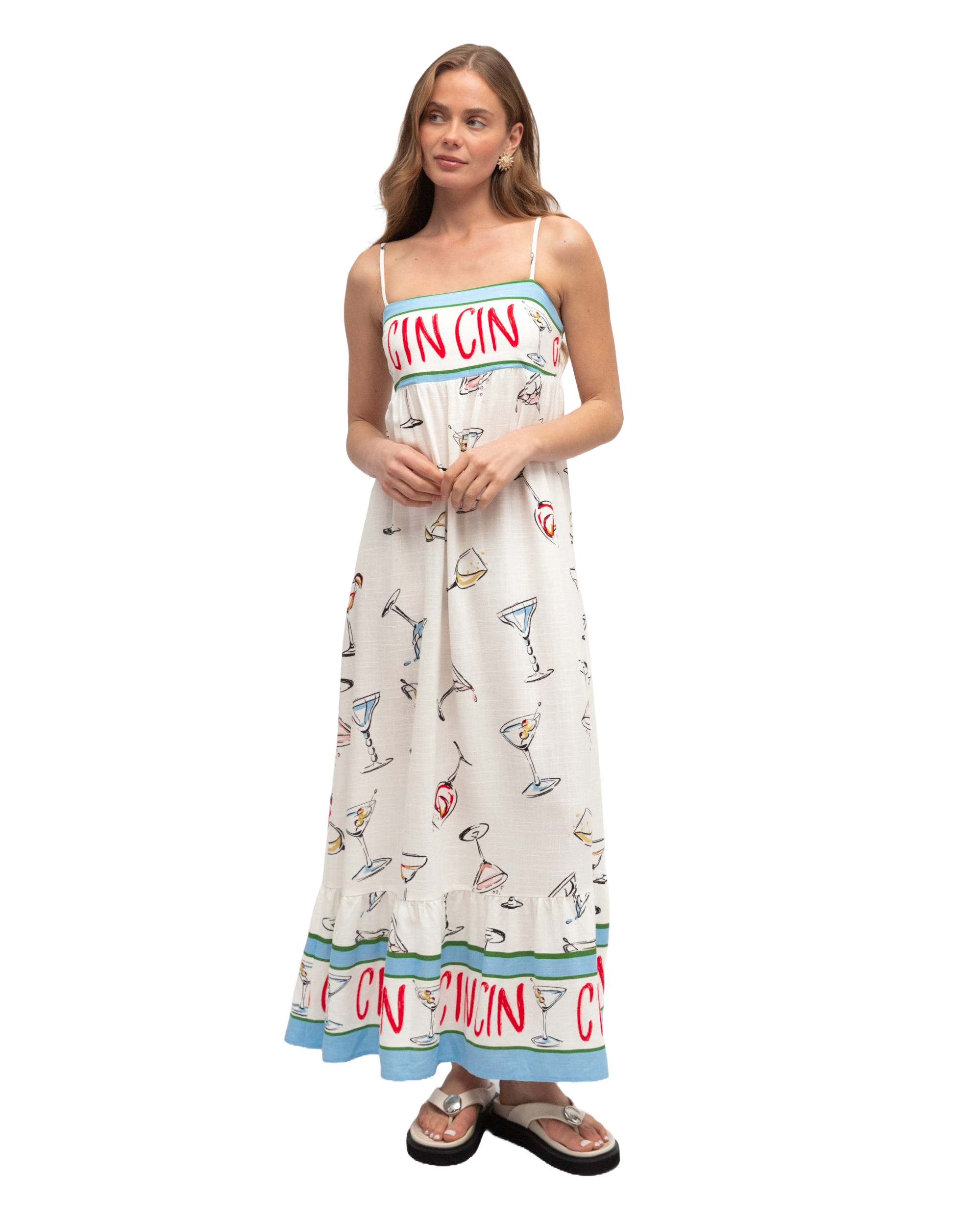 CIN CIN Maxi Dress Dresses Paper Heart