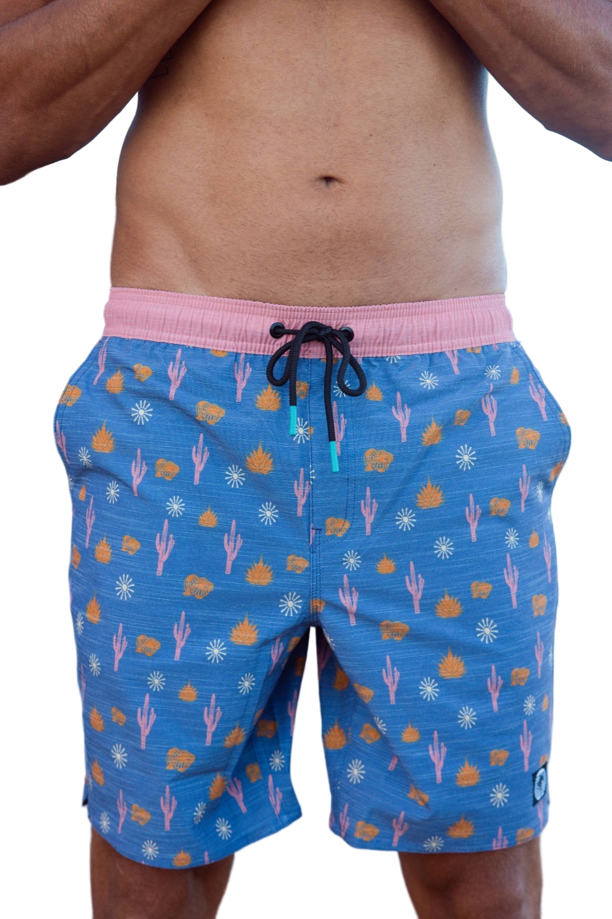 Cactus Boardies Mens Shorts Mens Bottoms Skumi S(30-32)