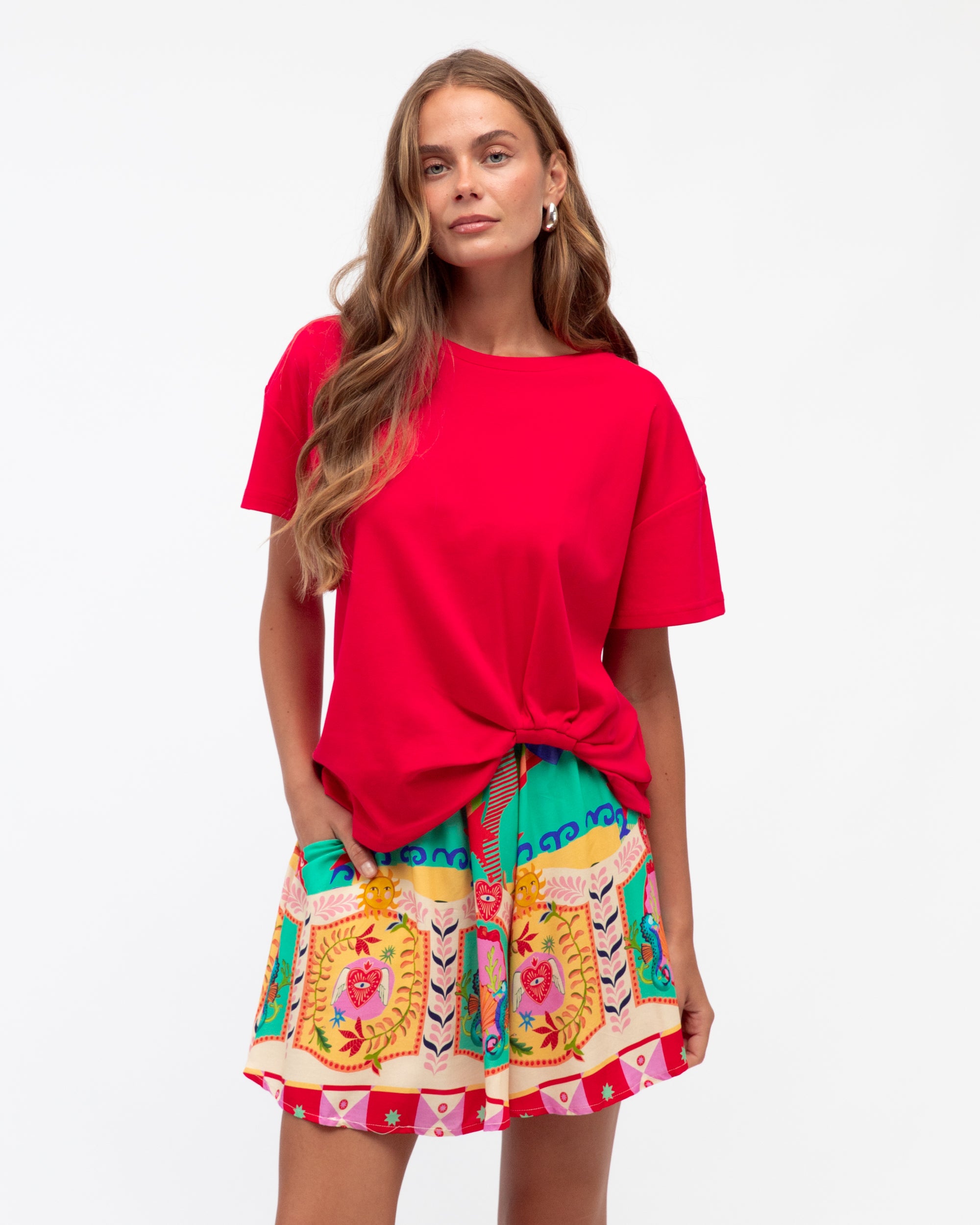 Carnival Crush Shorts Bottoms Label of Love S(8)